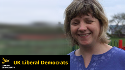Candidate Anita Davies for the Constituency of Ogmore with UK Liberal Democrats